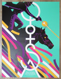2018 Queens of the Stone Age - Brisbane Silkscreen Concert Poster by Matt Taylor