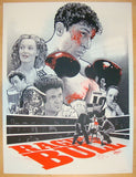 2013 "Raging Bull" - Silkscreen Movie Poster by Joshua Budich