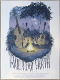 2020 Railroad Earth & Peter Rowan - Denver Variant Concert Poster by Justin Santora
