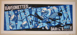 2005 The Raveonettes - Silkscreen Concert Poster by Guy Burwell