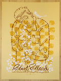 2006 Robert Pollard - Portland Silkscreen Concert Poster by Guy Burwell