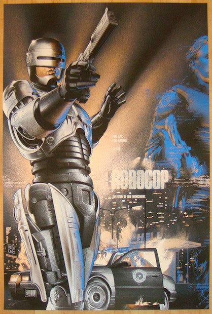 2014 "Robocop" - Variant Movie Poster by Martin Ansin