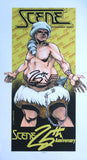 1995 Scene 25th Anniversary (95-16) Concert Poster by Derek Hess