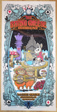 2016 String Cheese Incident - NYE Broomfield III Silkscreen Concert Poster by Matt Leunig