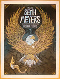 2012 Seth Meyers - Austin Concert Poster by Todd Slater