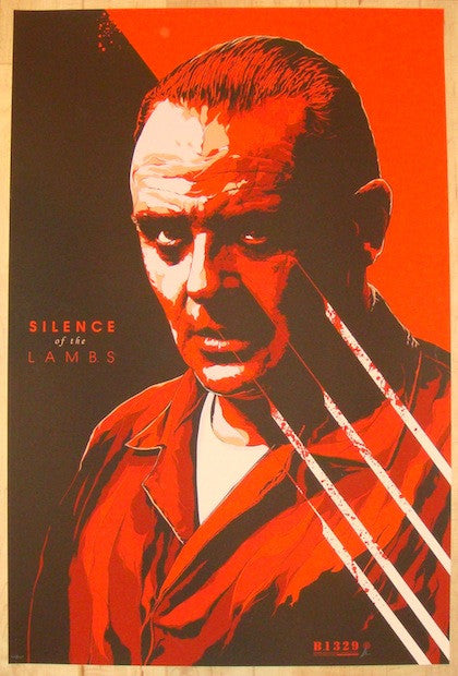 2013 "Silence Of The Lambs" - Movie Poster by Ken Taylor