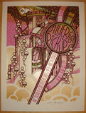 2010 Silversun Pickups - Portland Concert Poster by Guy Burwell