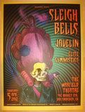 2012 Sleigh Bells - Gold Variant Concert Poster by Alex Fischer