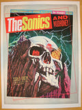2013 The Sonics - Seattle Silkscreen Concert Poster by Jon Smith
