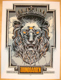 2012 Soundgarden - Milan Silkscreen Concert Poster by Ken Taylor
