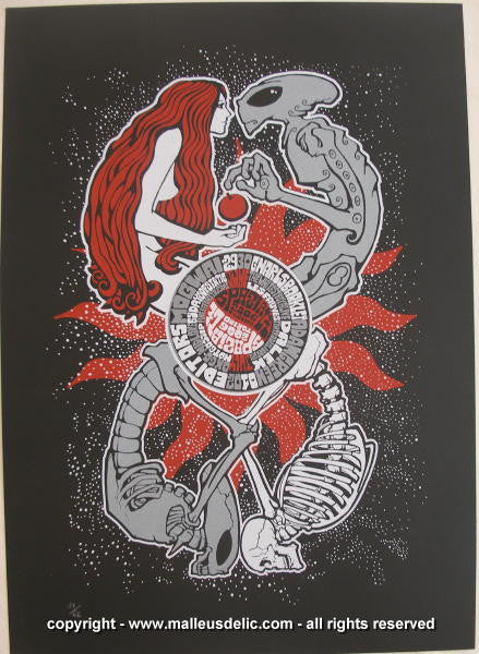 2006 Mogwai - Spaziale Festival Concert Poster by Malleus