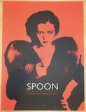 2015 Spoon - Los Angeles Silkscreen Concert Poster by Silent Giants & Rob Jones