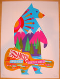 2013 Squamish Festival - Silkscreen Concert Poster by Dan Stiles