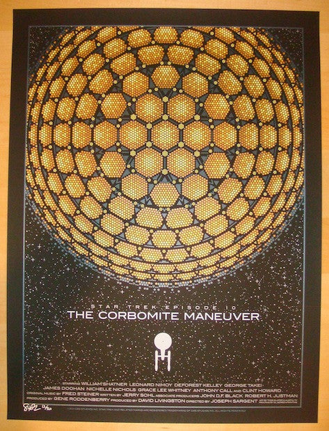 2012 "Star Trek" - Episode 10 Silkscreen Poster by Todd Slater