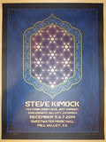 2014 Steve Kimock - Mill Valley Silkscreen Concert Poster by Dave Hunter