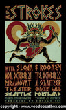 2002 The Strokes Silkscreen Concert Poster by Gary Houston