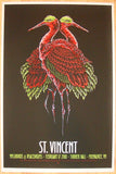 2010 St. Vincent - Milwaukee Variant Poster by Ken Taylor