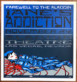 1997 Jane's Addiction - Las Vegas Silkscreen Concert Poster by TAZ