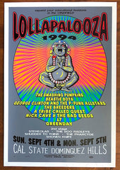 1994 Lollapalooza - Carson Silkscreen Concert Poster by TAZ