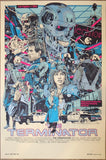 2020 "The Terminator" - Silkscreen Movie Poster by Tyler Stout