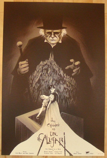 2014 "The Cabinet of Dr. Caligari" - Variant Poster by Tong