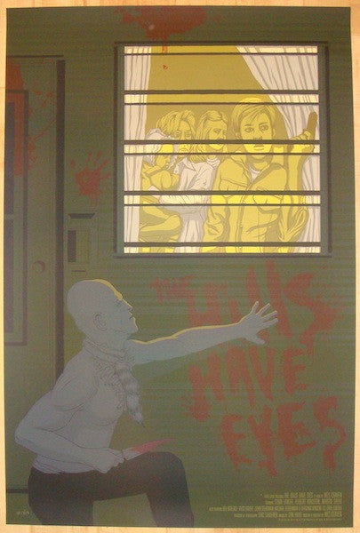2012 "The Hills Have Eyes" - Silkscreen Movie Poster by Proctor