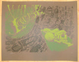 2004 The Locust - Silkscreen Concert Poster by Aaron Horkey
