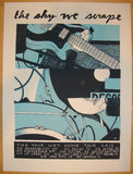 2012 The Sky We Scrape - Tour Poster by Justin Santora