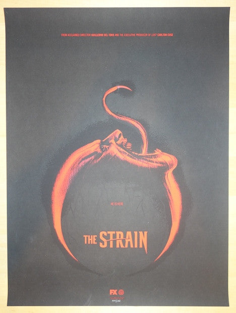 2014 "The Strain" - Version I Movie Poster by Phantom City