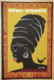 2008 Erykah Badu - Lagos Silkscreen Concert Handbill By Emek