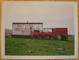 2011 Tortoise - Chicago Sillkscreen Concert Poster by Crosshair