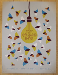 2012 Trey Anastasio - Boston Silkscreen Concert Poster by Dan Stiles