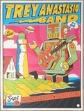 2021 Trey Anastasio - Portland Silkscreen Concert Poster by Ivan Minsloff