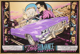 2014 "True Romance" - Variant Silkscreen Movie Poster by Matt Tobin
