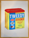 2014 Tweedy - Baltimore Concert Poster by Nate Duval