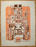 2006 Two Gallants - Silkscreen Concert Poster by Guy Burwell