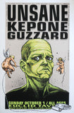 1995 Unsane & Kepone (95-29) Concert Poster by Derek Hess