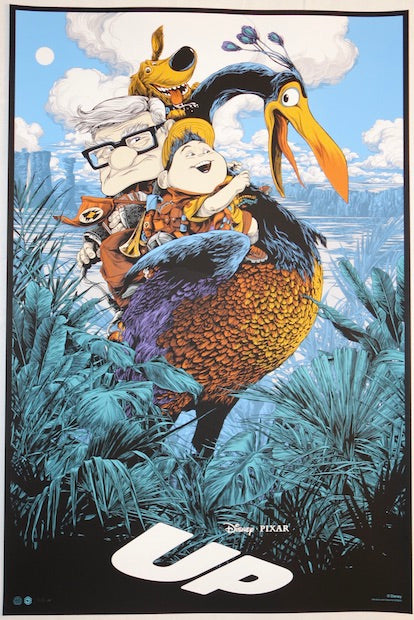 2019 "Up" - Silkscreen Movie Poster by Ken Taylor