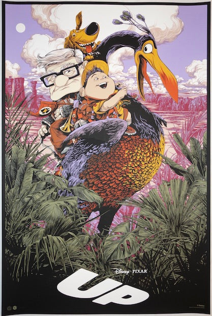 Pixar Up Movie Poster
