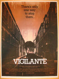 2011 "Vigilante" - Silkscreen Movie Poster by Alan Hynes