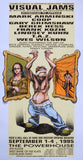 1995 Visual Jams (95-28) Silkscreen Show Poster by Derek Hess