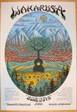 2011 Wakarusa - Silkscreen Concert Poster by Emek