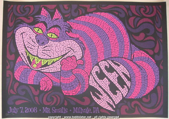 2008 Ween - Millvale Silkscreen Concert Poster by Todd Slater