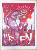 2016 Ween - San Francisco Silkscreen Concert Poster by Jim Mazza