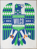 2016 Wilco - Seattle II Silkscreen Concert Poster by Dan Stiles