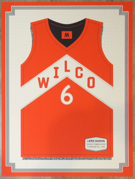 2019 Wilco - Toronto Silkscreen Concert Poster by Jose Garcia