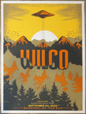 2022 Wilco - Bozeman Silkscreen Concert Poster by Pete Cardoso