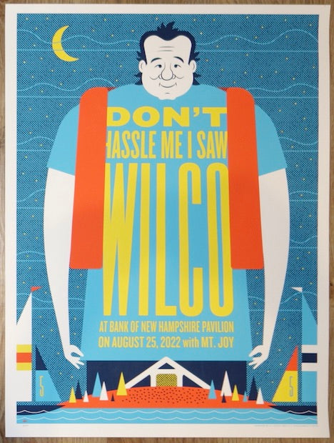 2022 Wilco - Gilford Silkscreen Concert Poster by Micah Smith