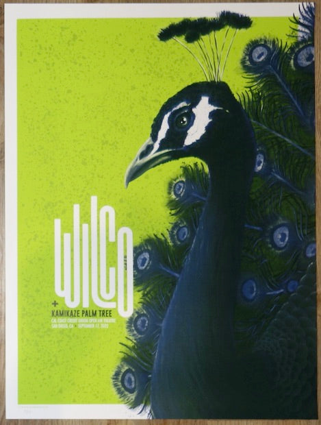2022 Wilco - San Diego Silkscreen Concert Poster by Justin Froning