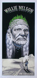 2006 Willie Nelson - Black Variant Concert Poster by Emek